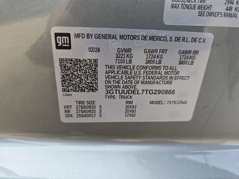 New 2026 GMC Sierra 1500 SLT w/ SLT Premium Plus Package AWD/4WD image 35