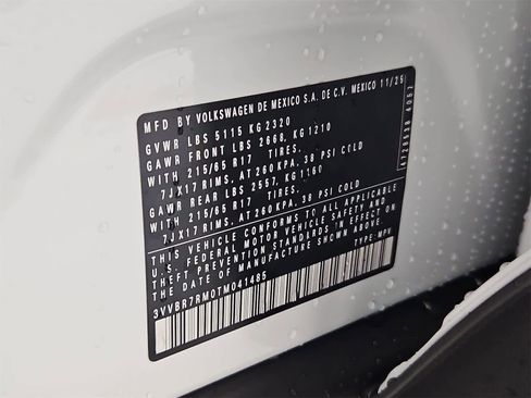 New 2026 Volkswagen Tiguan S image 36