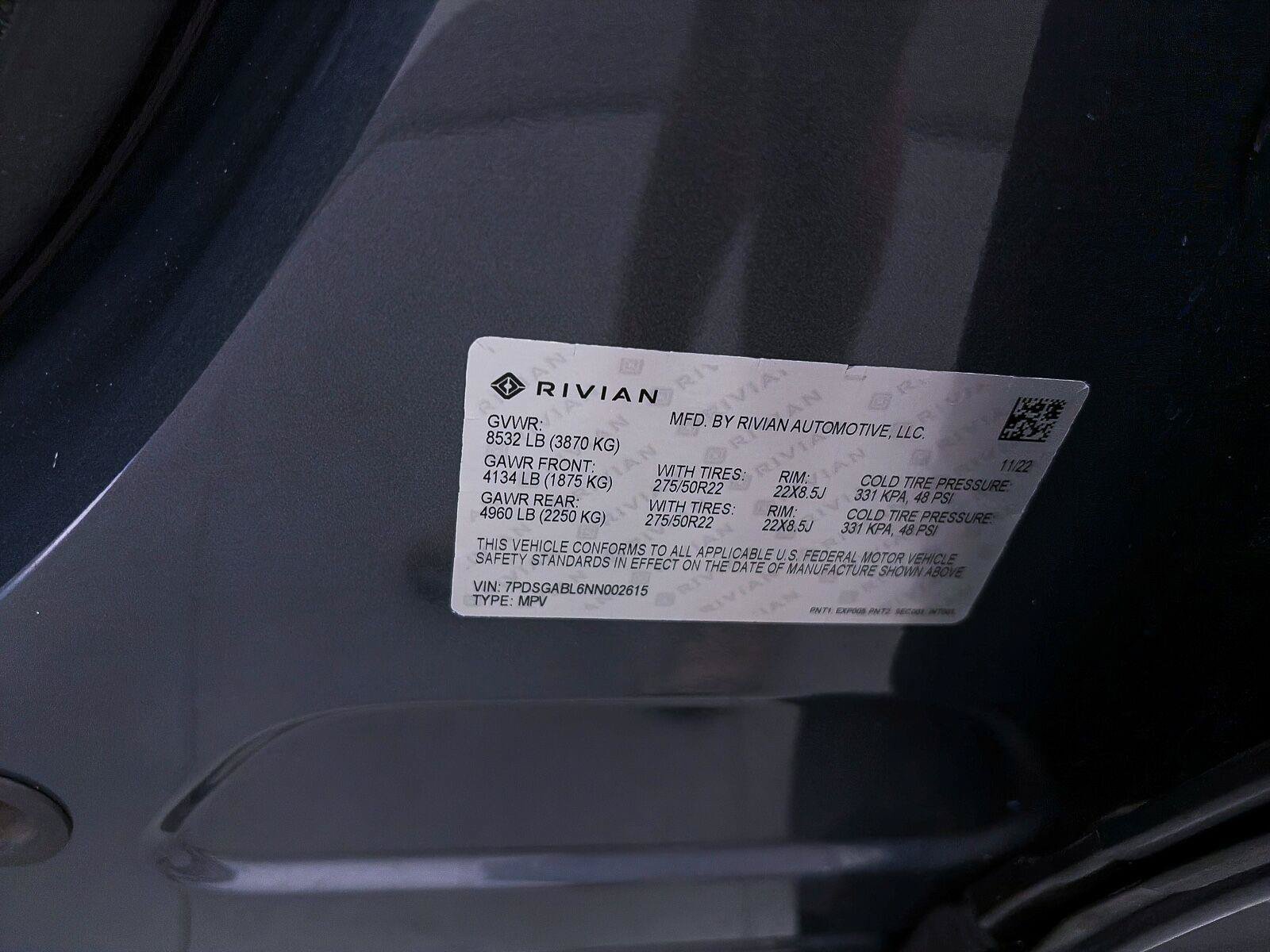 Used 2022 Rivian R1S Launch Edition Quad AWD/4WD image 41