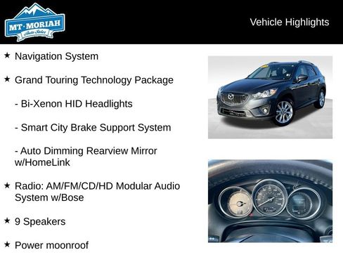 Used 2015 MAZDA CX-5 Grand Touring FWD image 4