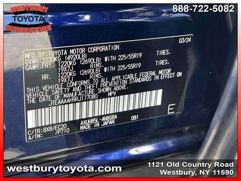 Certified 2024 Toyota Venza XLE AWD/4WD image 22