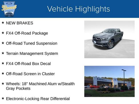 Used 2023 Ford Ranger Lariat w/ FX4 Off-Road Package image 5