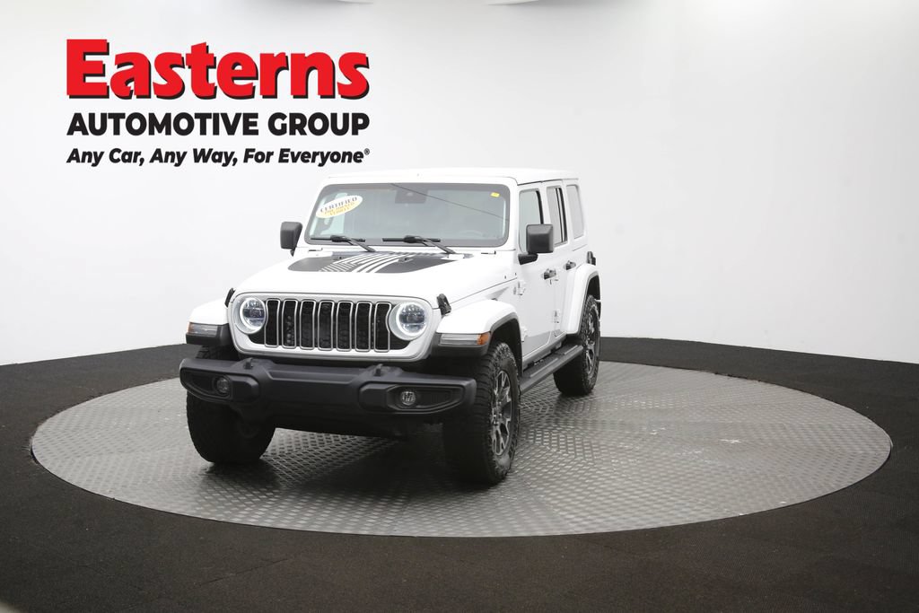 Used 2024 Jeep Wrangler Unlimited Sahara w/ Dual Top Group AWD/4WD image 54