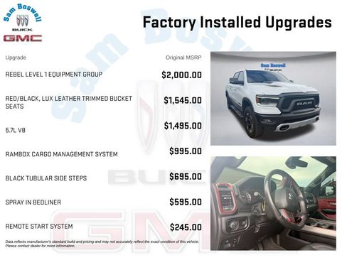 Used 2020 RAM 1500 Rebel w/ Rebel Level 1 Equipment Group AWD/4WD image 4