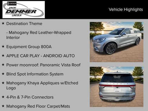 Used 2022 Lincoln Aviator Black Label w/ Class IV Trailer Tow Package AWD/4WD image 25