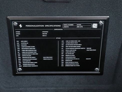 Used 2024 Ferrari 296 GTS image 38