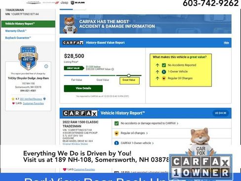 Used 2022 RAM 1500 Tradesman w/ Trailer Tow Group image 11