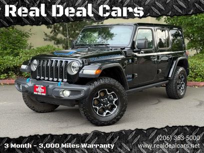 Used 2022 Jeep Wrangler Unlimited Rubicon 4xe w/ Cold Weather Group