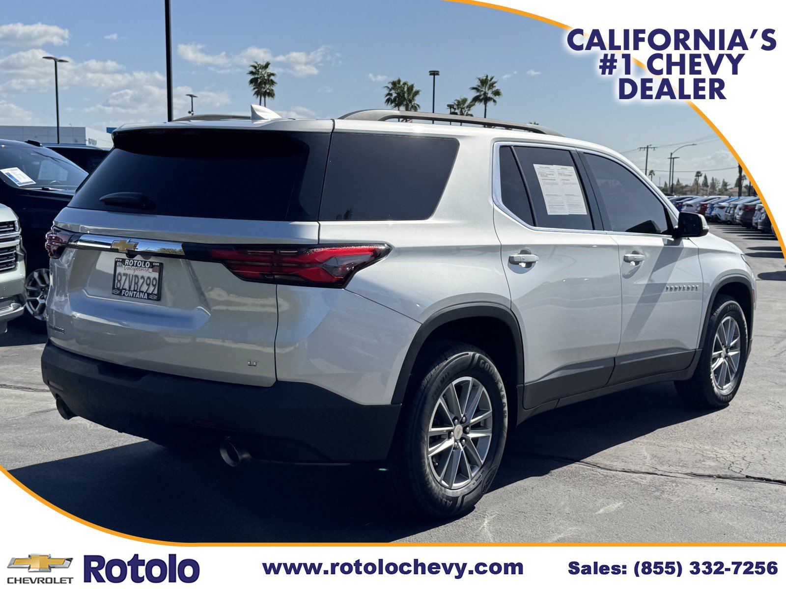 Used 2022 Chevrolet Traverse LT FWD image 5