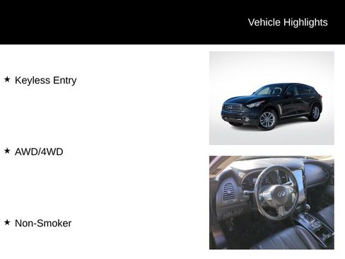 Used 2016 INFINITI QX70 AWD image 11