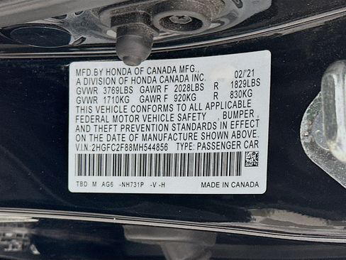 Used 2021 Honda Civic Sport image 12
