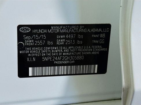 Used 2016 Hyundai Sonata SE image 37