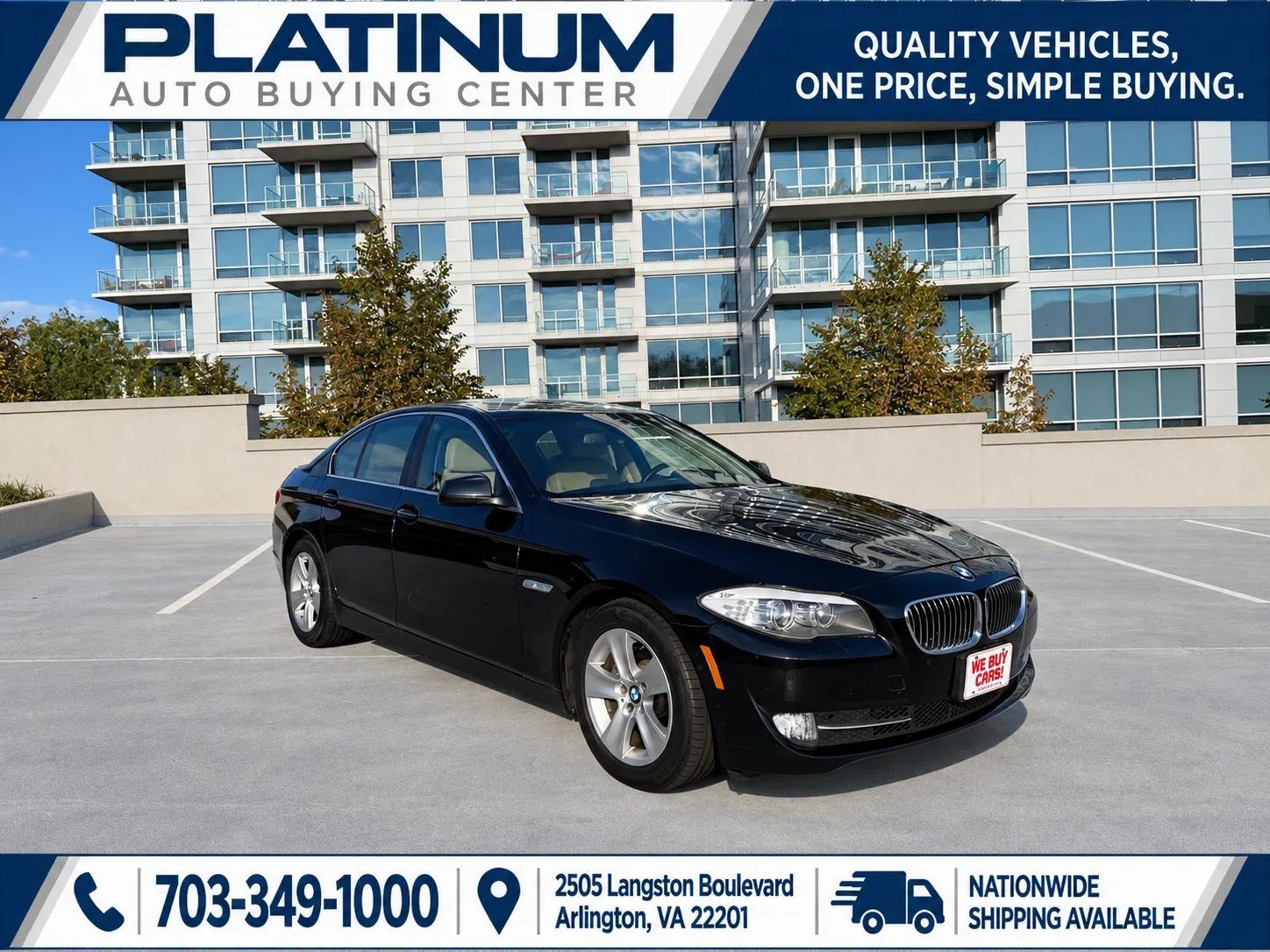 Used 2011 BMW 528i Sedan RWD image 1