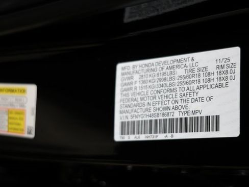 New 2025 Honda Pilot EX-L image 27