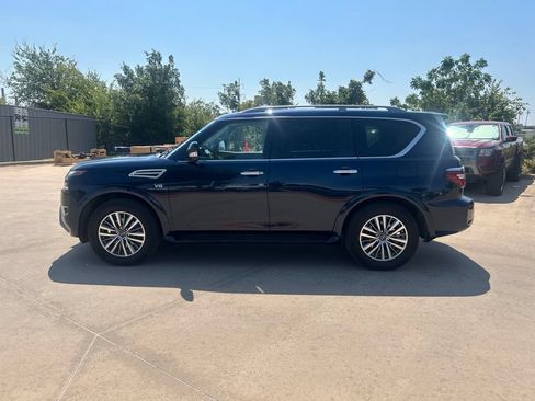 Used 2021 Nissan Armada SL w/ Captain's Chairs Package RWD image 2