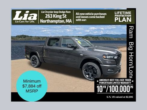 New 2026 RAM 1500 4x4 Crew Cab image 1