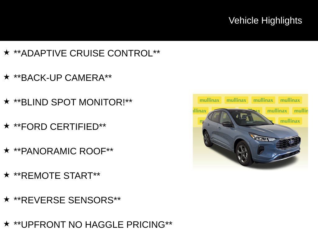 Certified 2024 Ford Escape ST-Line w/ Tech Pack #1 FWD image 13