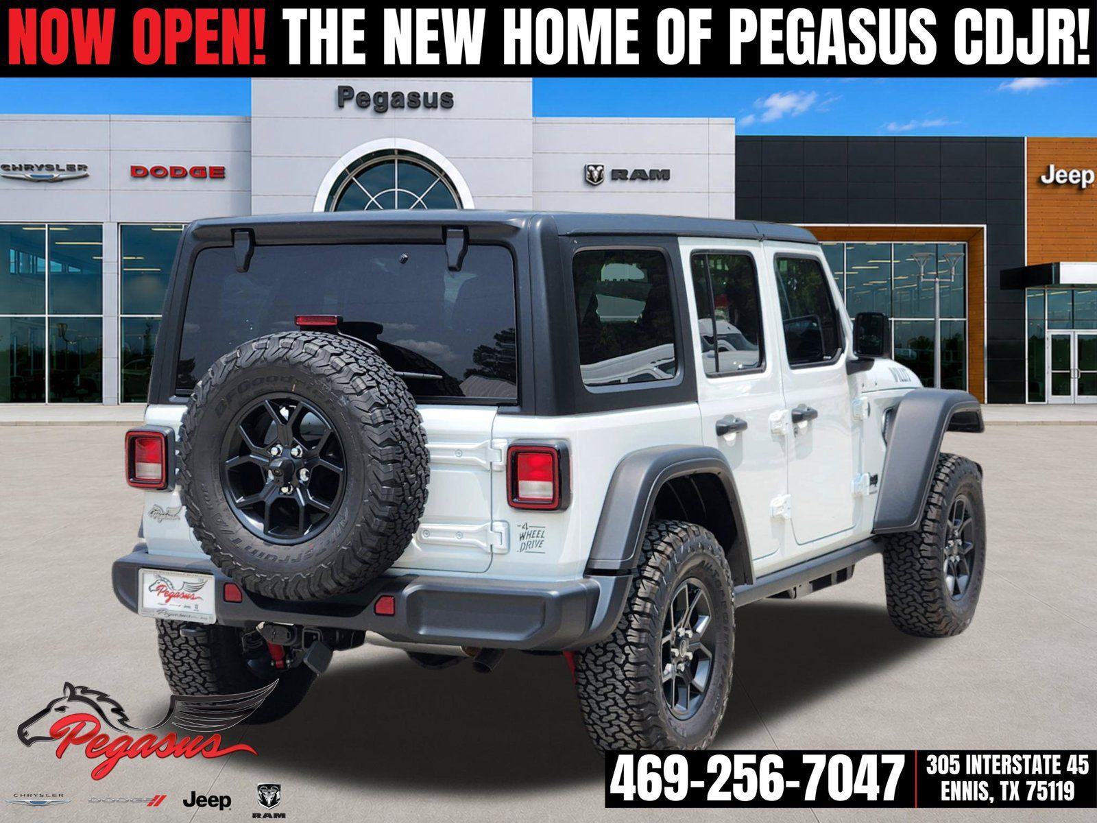 New 2026 Jeep Wrangler Unlimited Sport AWD/4WD image 4