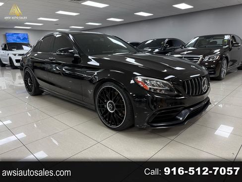 Used 2021 Mercedes-Benz C 63 AMG Sedan w/ AMG Night Package image 1
