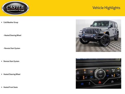 Used 2022 Jeep Wrangler Unlimited Sahara w/ Cold Weather Group AWD/4WD image 8