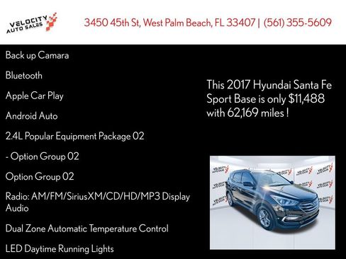 Used 2017 Hyundai Santa Fe Sport image 27