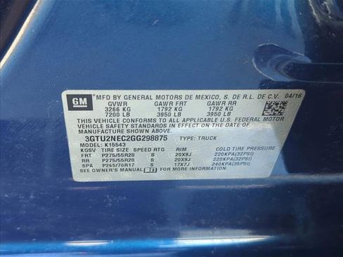 Used 2016 GMC Sierra 1500 SLT w/ All-Terrain Package image 29