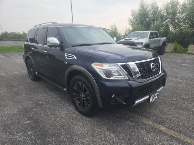 Used 2017 Nissan Armada Platinum w/ Captain Seat Package AWD/4WD image 2