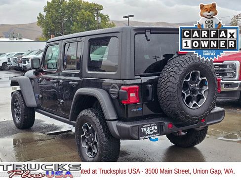 Used 2023 Jeep Wrangler Unlimited Rubicon 4xe w/ Safety Group image 3