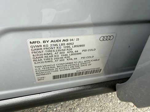 Used 2023 Audi Q4 e-tron Prestige w/ Black Optic Package AWD/4WD image 59