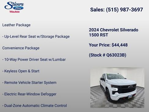 Used 2024 Chevrolet Silverado 1500 RST w/ Redline Edition image 32