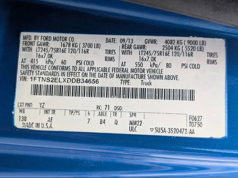 Used 2013 Ford E-250 and Econoline 250 Extended w/ PWR Group RWD image 3
