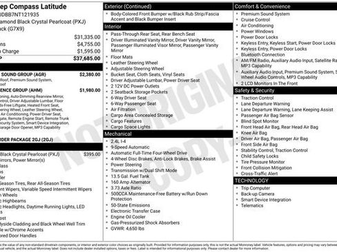 Used 2022 Jeep Compass Latitude w/ Sun and Sound Group image 6