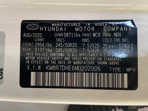 Used 2021 Hyundai Palisade Calligraphy AWD/4WD image 35