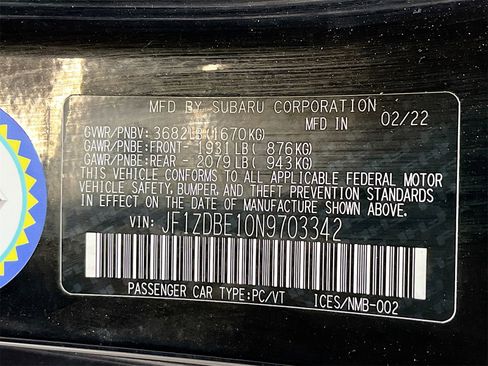 Used 2022 Subaru BRZ Limited image 28