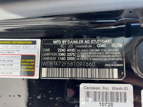 Used 2008 Mercedes-Benz CLK 550 Cabriolet image 18