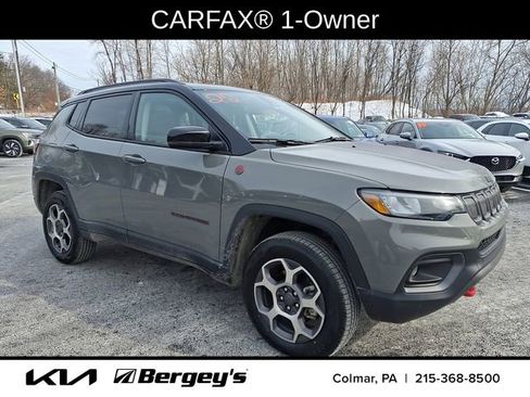 Used 2022 Jeep Compass Trailhawk w/ Sun and Sound Group image 3
