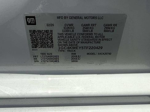 New 2026 Chevrolet Silverado 2500 Custom w/ Custom Value Package AWD/4WD image 18