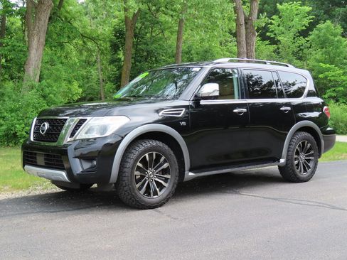 Used 2017 Nissan Armada Platinum w/ Captain Seat Package RWD image 29