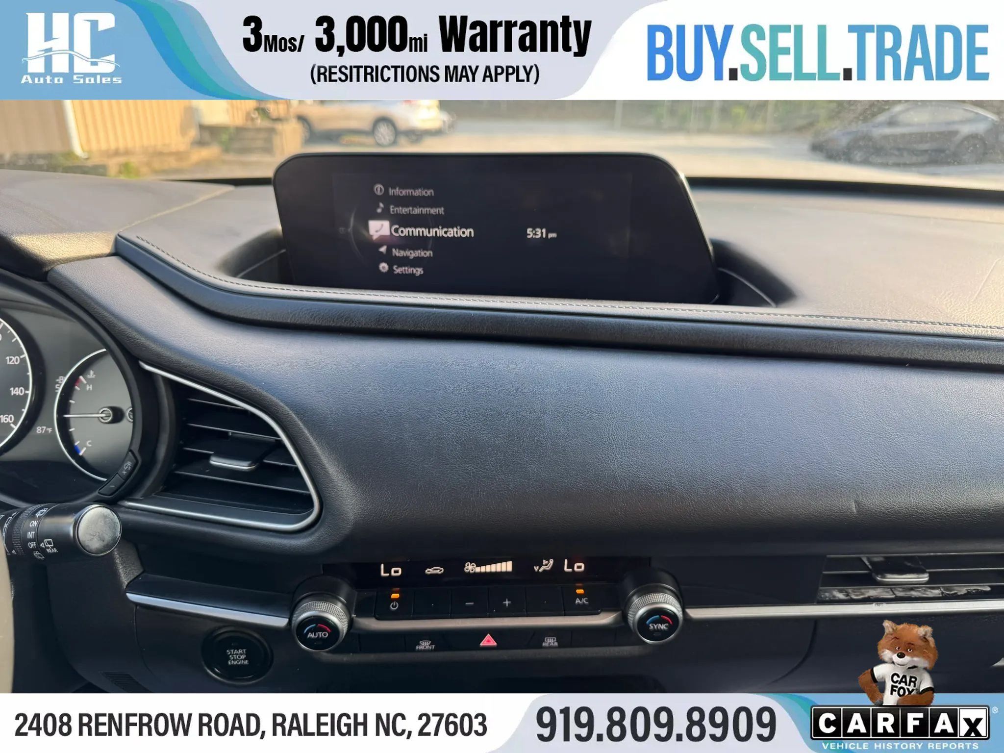 Used 2021 MAZDA CX-30 AWD 2.5 S w/ Select Package image 23