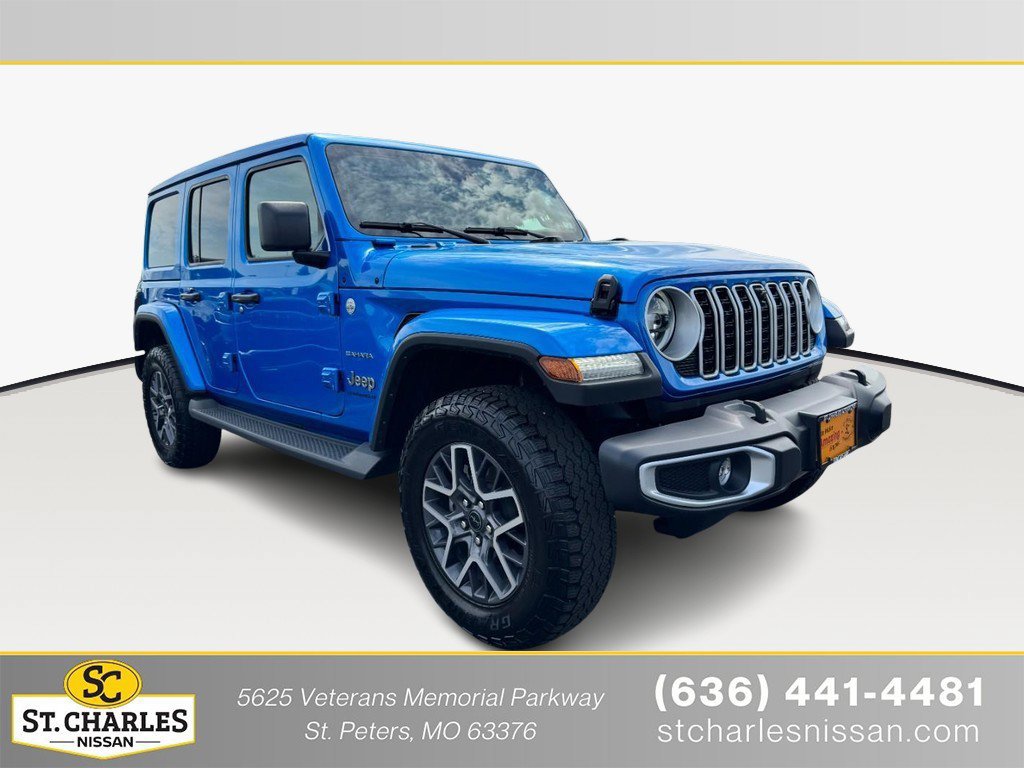 Used 2024 Jeep Wrangler Unlimited Sahara w/ Technology Group AWD/4WD image 1