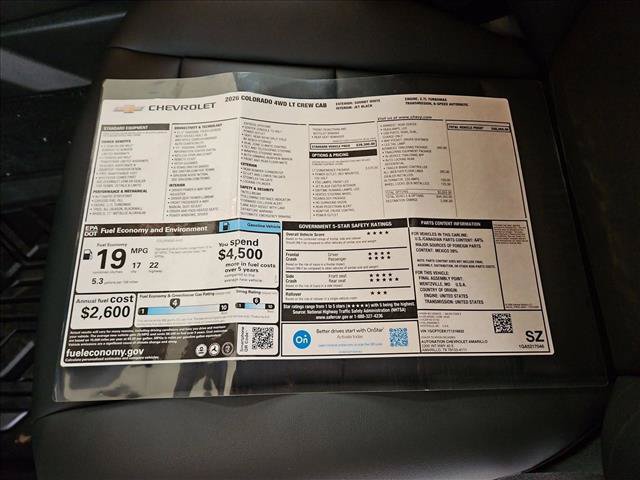 New 2026 Chevrolet Colorado LT w/ LT Convenience Package AWD/4WD image 18