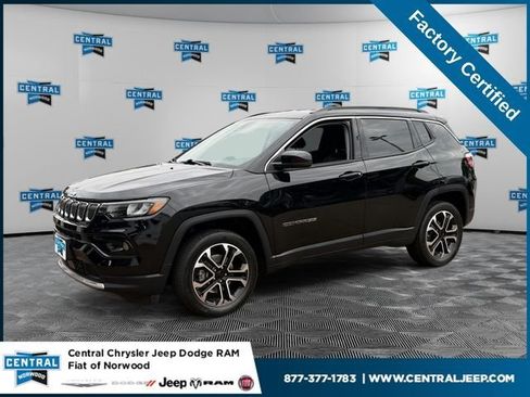Certified 2022 Jeep Compass Limited AWD/4WD image 1