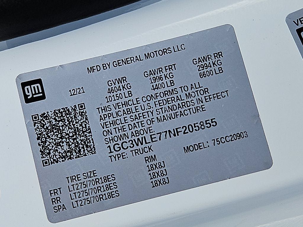 Used 2022 Chevrolet Silverado 2500 W/T w/ WT Convenience Package RWD image 26