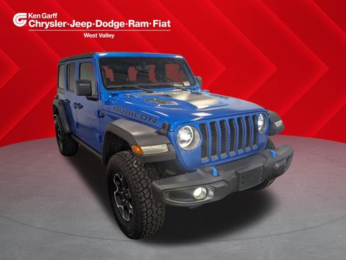 Used 2023 Jeep Wrangler Unlimited Rubicon 4xe AWD/4WD image 1