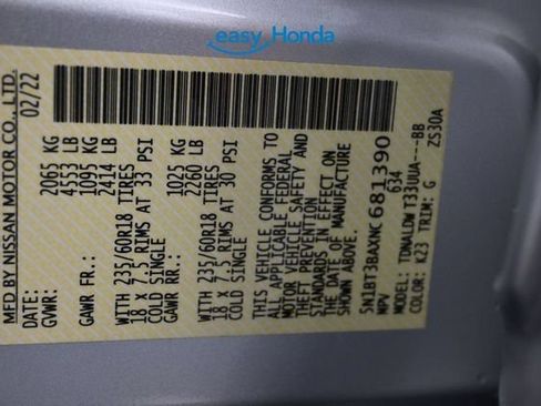 Used 2022 Nissan Rogue SV FWD image 17