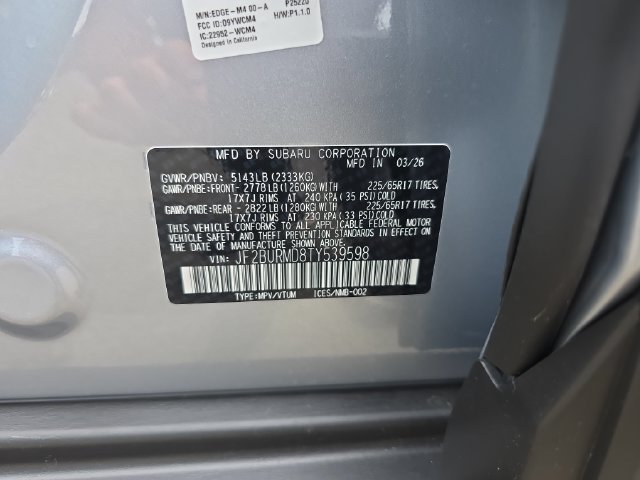 New 2026 Subaru Outback Wilderness AWD/4WD image 20