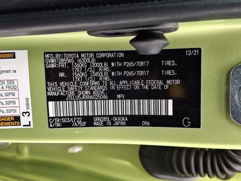 Certified 2022 Toyota 4Runner TRD Pro AWD/4WD image 27