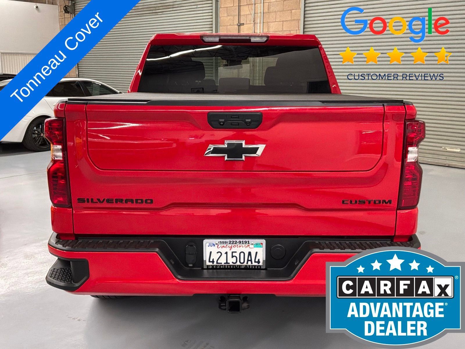 Used 2024 Chevrolet Silverado 1500 Custom w/ LPO, Dark Essentials Package RWD image 6