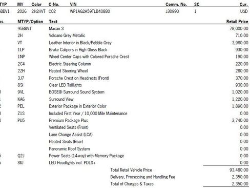 New 2026 Porsche Macan S image 45