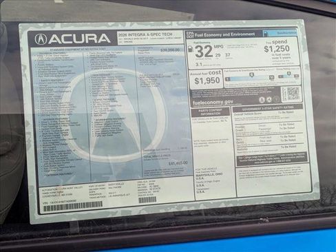 New 2026 Acura Integra A-Spec FWD image 19